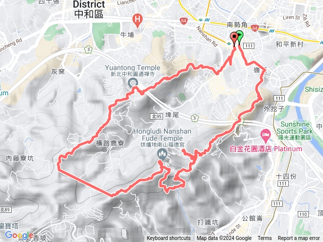 南勢角山o型