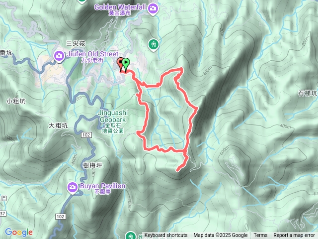 黃金三稜O型縱走預覽圖