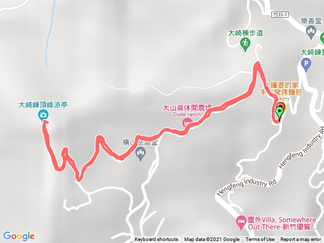 大崎棟頂峰涼亭