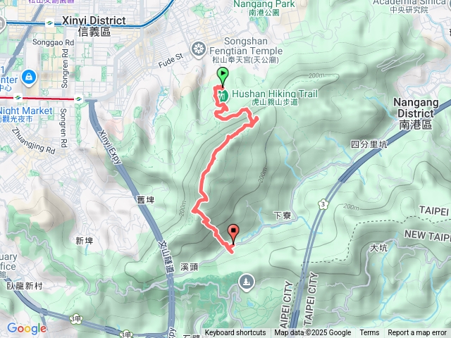 四獸山虎山九五峰淡蘭文化徑古道預覽圖