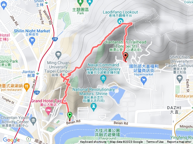 劍潭山親山步道20230101