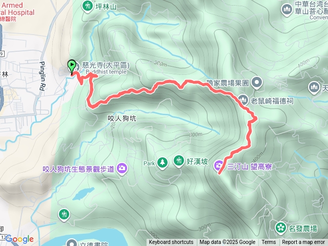 三汀山（老鼠崎登山步道）慈光寺登山口預覽圖