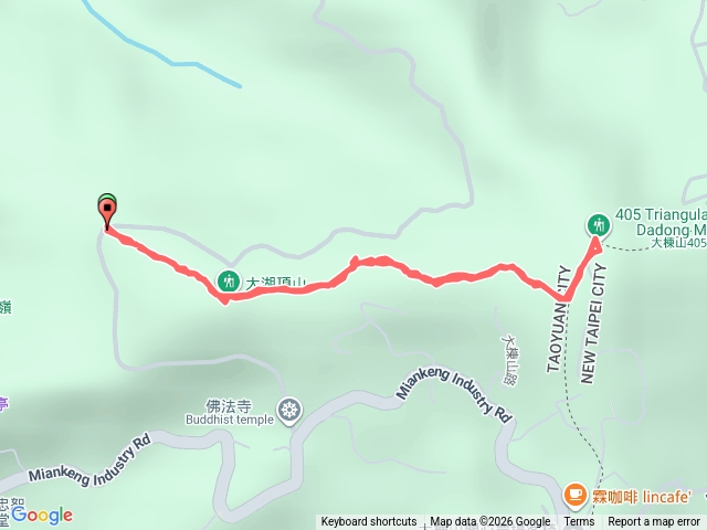 大湖頂山大棟山405高地預覽圖