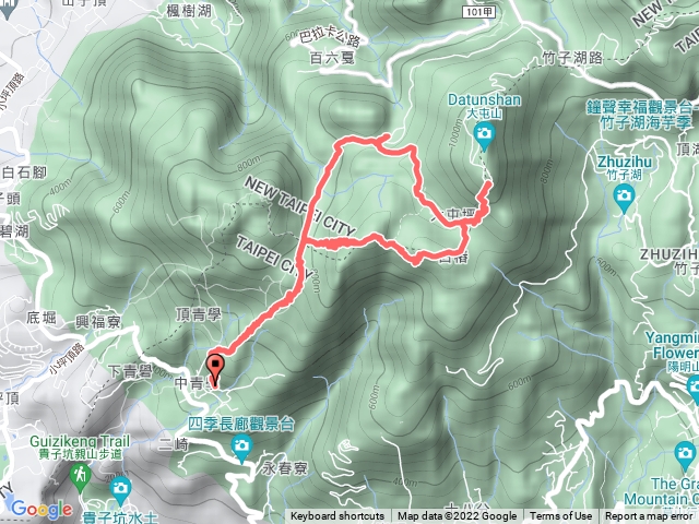 清天宮大屯山二子坪往返