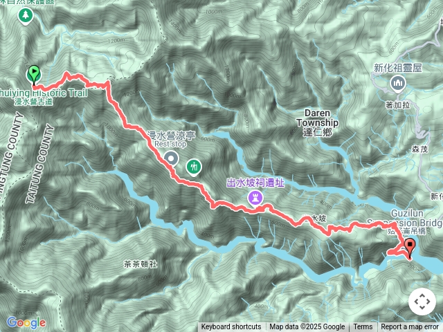 浸水營古道全段預覽圖