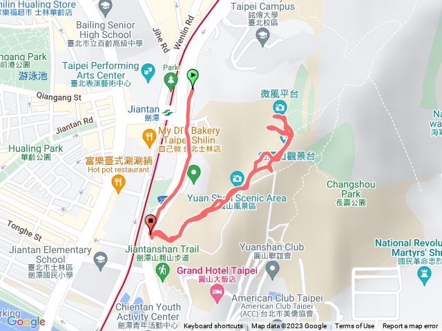 劍潭山-微風平台