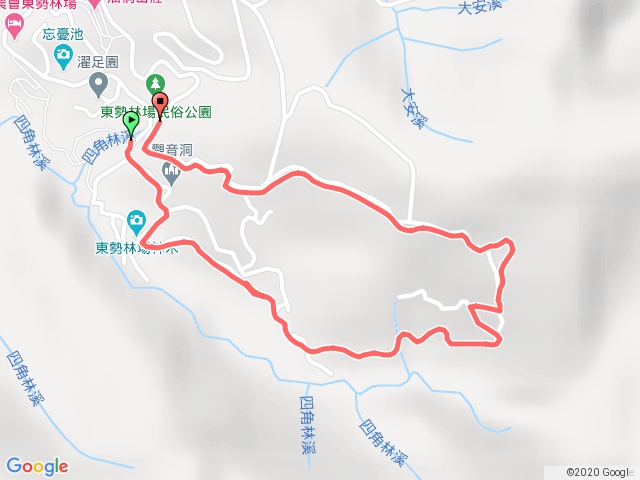 東勢林場森林浴步道大圈