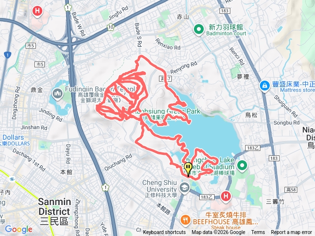 澄清湖果嶺公園健走預覽圖