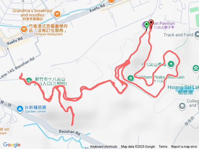 颱風後走十八尖山