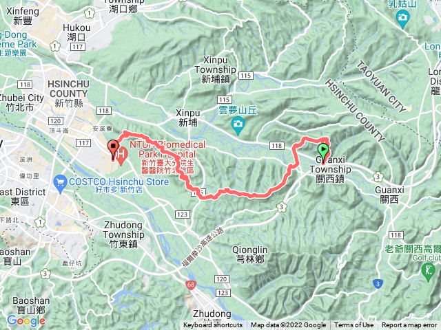 2022-11-09 石樟流水蓮稜縱走─露德聖母院→石光古道→樟樹窩山→流民窩山→水坑廣山→龍鳳連稜→石頭坑山→三段崎古道→吧哩國山→犁頭山