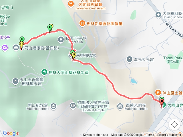樹林大同山步道