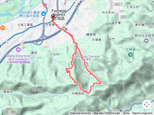 土城火焰山步道