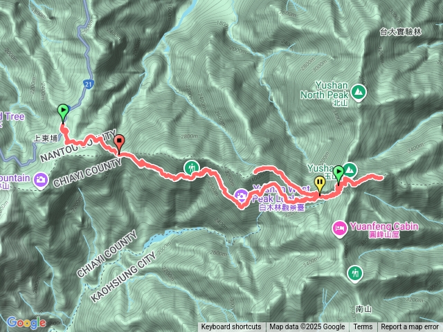 玉山主峰.東峰.西峰