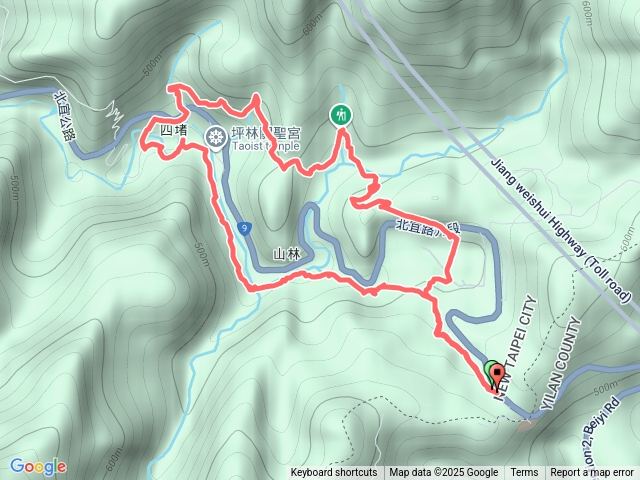 四堵古道.溪畔古道O形