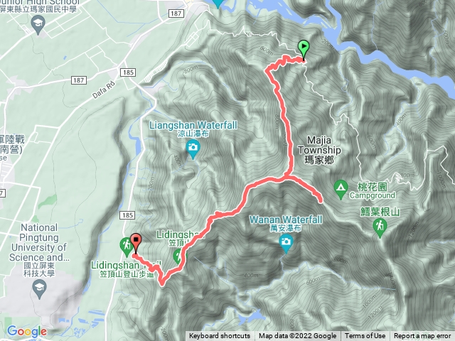 20221106瑪家三山C型環走