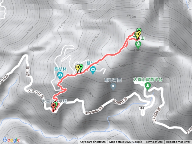 大水它到長壽山
