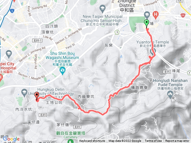 圓通寺➡️土城大尖山