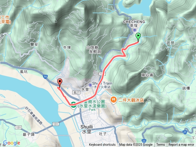 水里溪濁水溪沿線自行車道