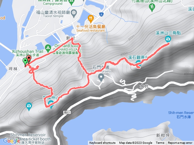 溪洲步道愚公亭520578福山巖下