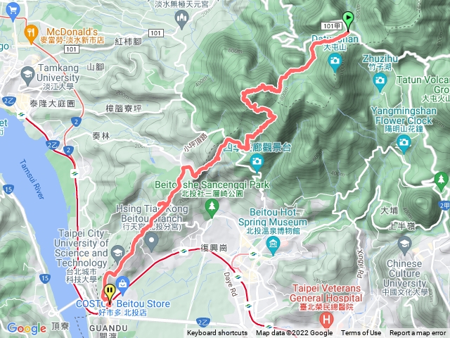 台北大縱走第一段