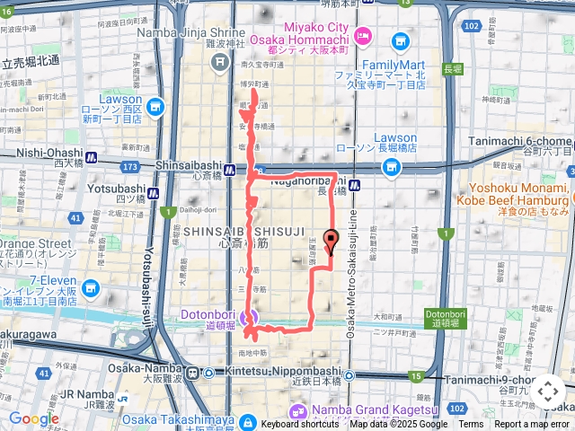 日本大阪夜遊 心齋橋道頓堀