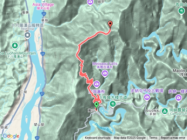 美雅商店至鳴海山三角點(單程)(含機車7k)預覽圖