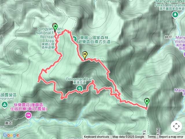 東眼山拉卡山卡外山大O