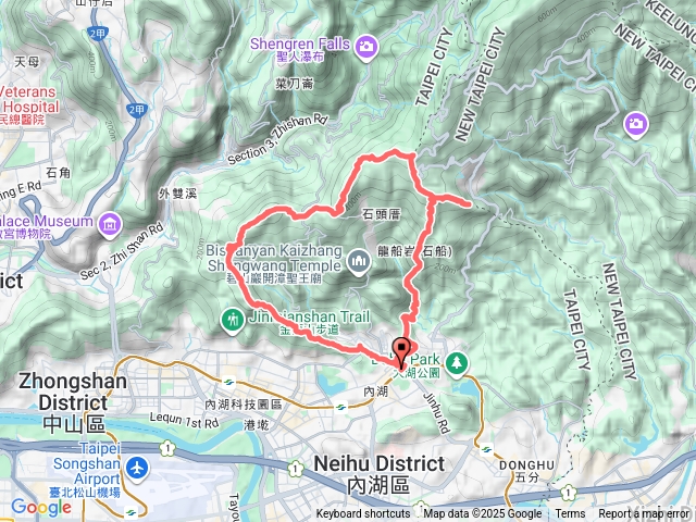 內湖愛心縱走預覽圖