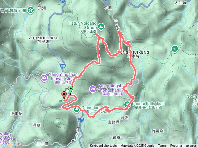 苗圃登七星山下夢幻湖環南麓步道回預覽圖