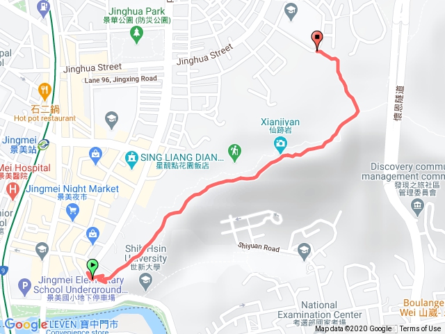 20201227仙跡岩之圳後山、溪子口山