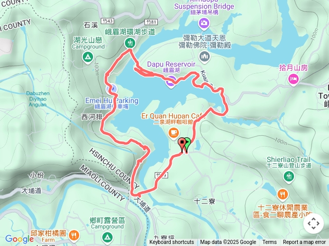 峨眉湖環湖步道