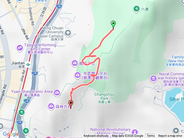 劍潭老地方步道