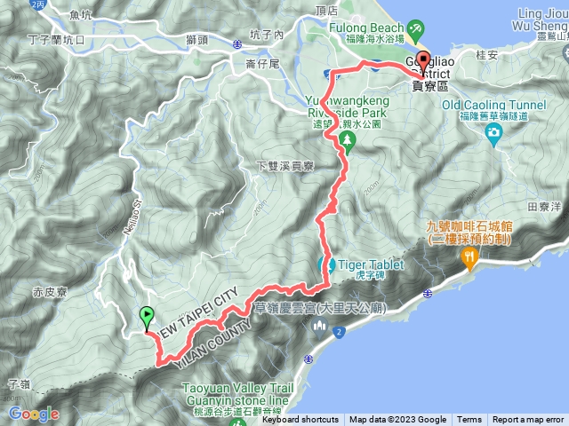 桃源谷、草嶺古道、遠望坑親水公園健行