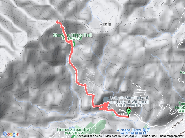 聖母登山步道好累