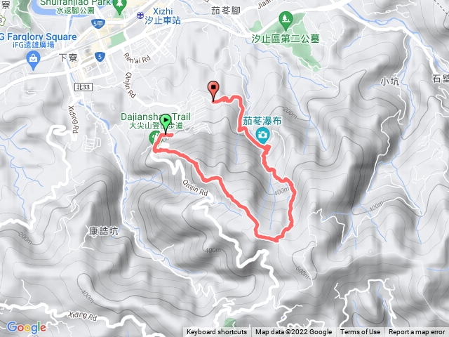 大尖山-茄苳古道-茄苳瀑布