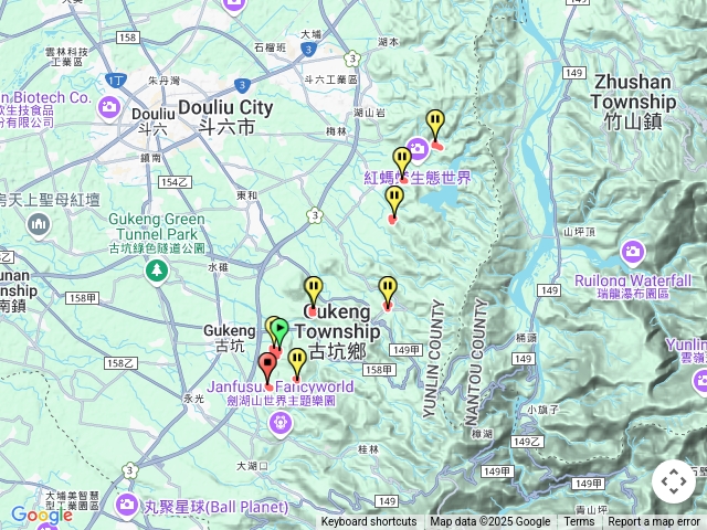 健行筆記雲林近郊山頭