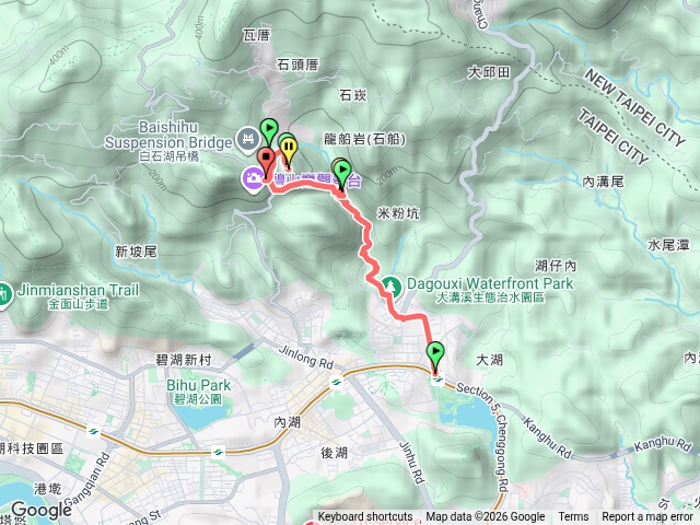 圓覺尖 圓覺寺步道 大溝溪治水園區預覽圖