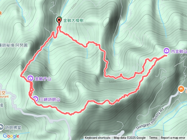 金敏子山詩朗山塞口坑山內金敏山O繞預覽圖