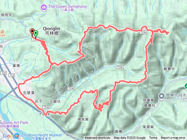 飛茄縱走預覽圖