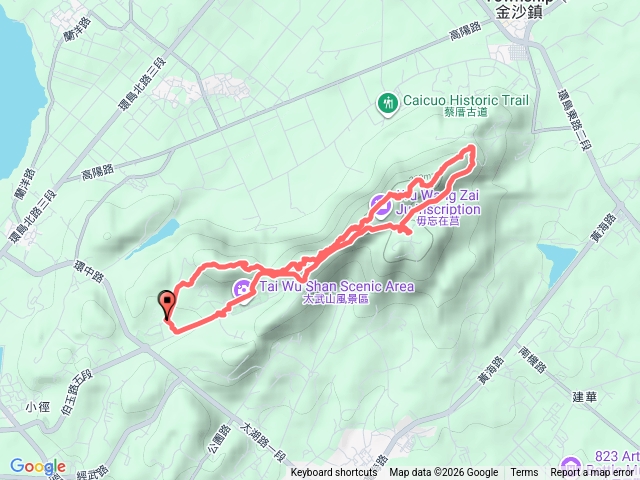 太武山北稜線大縱走Tiger猛虎步道預覽圖