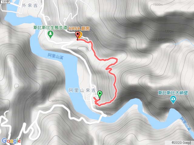 來吉部落環山步道