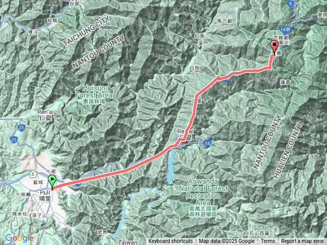 武嶺單車賽53k(地理中心埤出發)