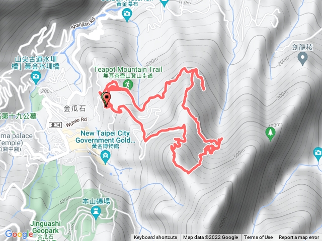 2022/4/11 煙囪稜（黃金三稜）、黃金洞、無耳茶壺山環狀O型