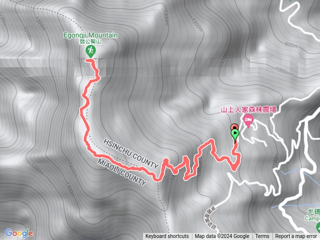 上鵝公髻山抓鵝