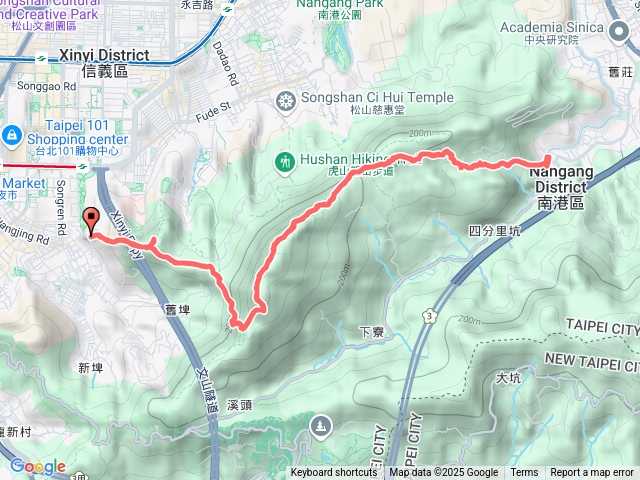 簡單駭客 二刷九五峰（象山-中華科大-象山）