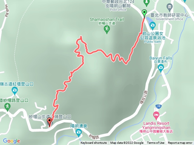 紗帽山步道