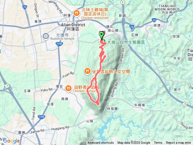大崗山步道