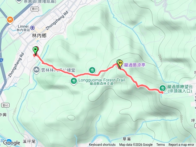 龍過脈森林步道-坪頂龍過脈涼亭預覽圖
