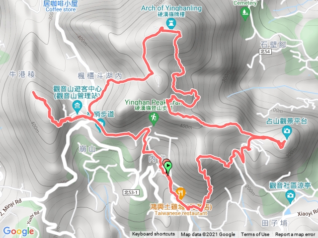 硬漢嶺 駱駝嶺 牛港陵