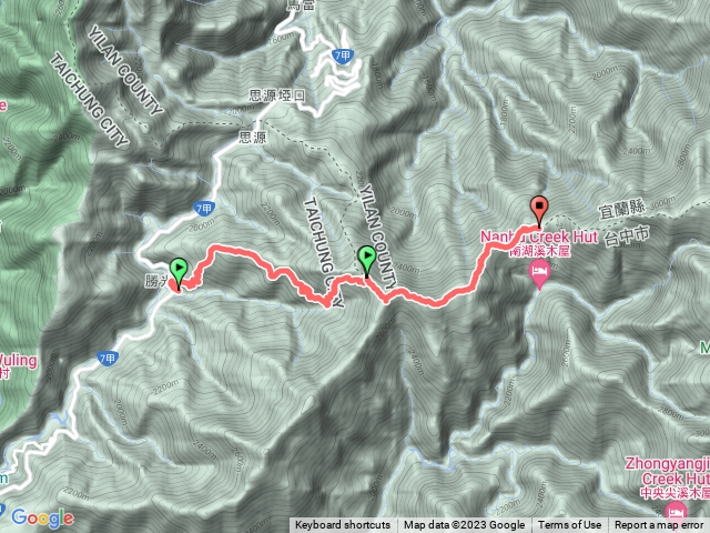 勝光到新雲稜舊路